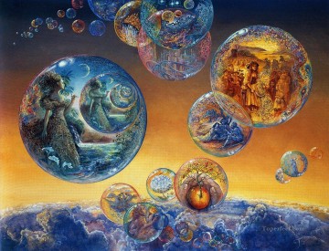 JW bubbles of time Fantasy Oil Paintings
